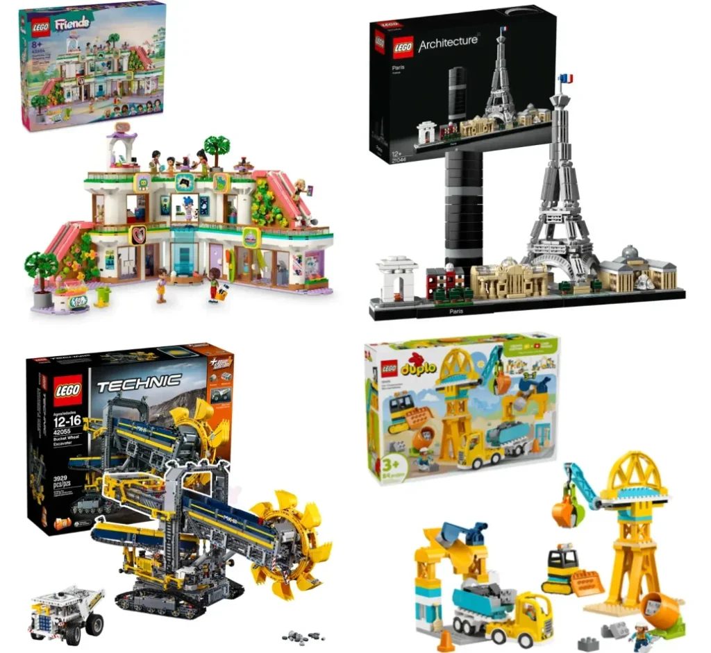 Тематичні набори та основні серії Lego