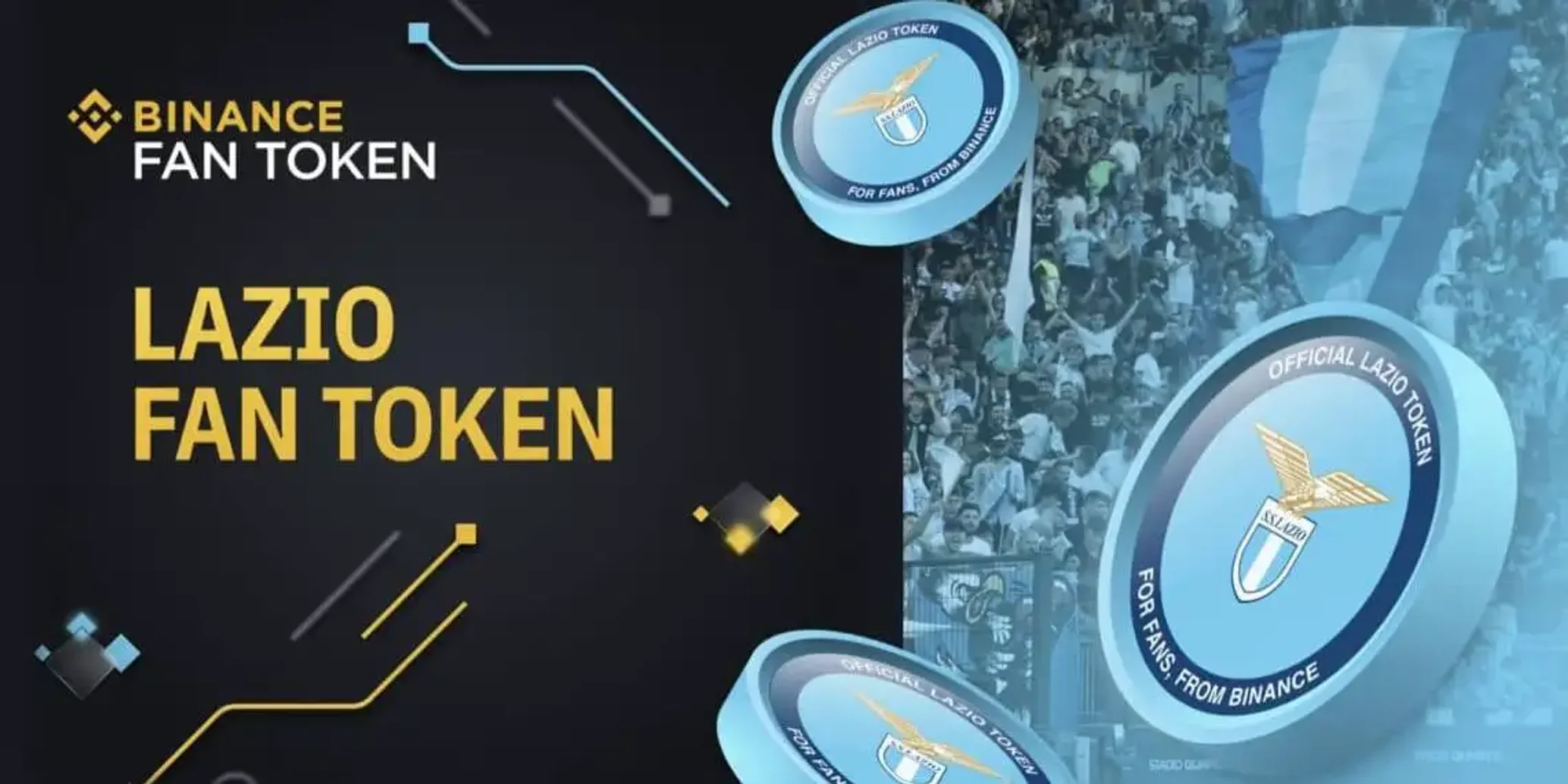 Фан-токен «Лаціо» — це результат співпраці між «Лаціо» та Binance