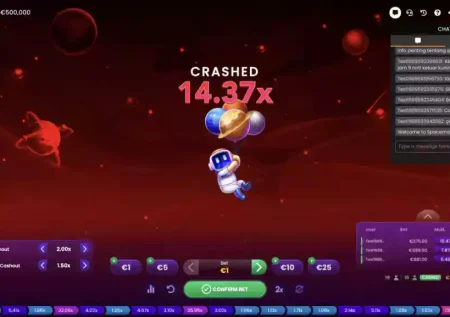 Gra crash Spaceman
